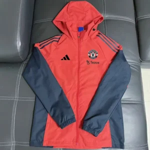 Manchester United 2026/27 Red Windbreaker - Front View | KFCOOL