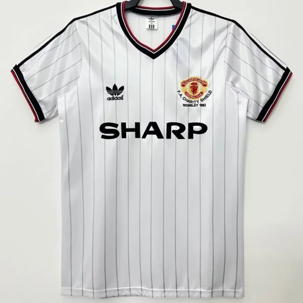 Manchester United 1983/84 Retro Away Jersey Fan Version - Front View | KFCOOL