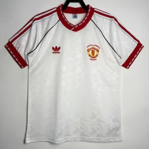 Manchester United 1990/91 Retro Jersey Fan Version - Front View Manchester United 1990/91 Retro Jersey Fan Version - Front View | KFCOOL