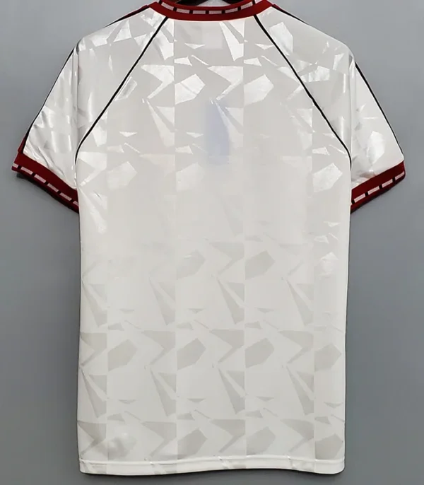 Manchester United 1991/92 Retro Away Jersey Fan Version - Back View Manchester United 1991/92 Retro Away Jersey Fan Version - Back View | KFCOOL