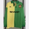 Manchester United 1992/93 Retro Away Long Sleeve Jersey Fan Version - Front View Manchester United 1992/93 Retro Away Long Sleeve Jersey Fan Version - Front View | KFCOOL