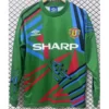Manchester United 1992/93 Retro Goalkeeper Long Sleeve Jersey Fan Version - Front View Manchester United 1992/93 Retro Goalkeeper Long Sleeve Jersey Fan Version - Front View | KFCOOL