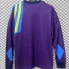Manchester United 1992/93 Retro Goalkeeper Purple Long Sleeve Jersey Fan Version - Back View Manchester United 1992/93 Retro Goalkeeper Purple Long Sleeve Jersey Fan Version - Back View | KFCOOL