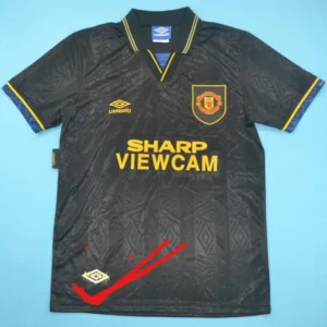 Manchester United 1993/94 Retro Away Jersey Fan Version - Front View Manchester United 1993/94 Retro Away Jersey Fan Version - Front View | KFCOOL