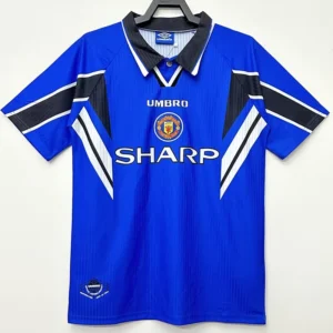 Manchester United 1996/97 Retro Away Jersey Fan Version - Front View Manchester United 1996/97 Retro Away Jersey Fan Version - Front View | KFCOOL