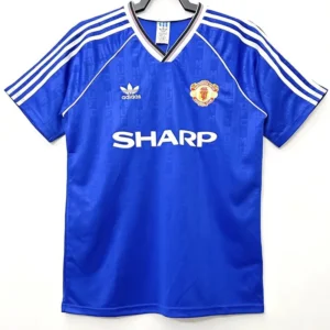 Manchester United 1988/90 Retro Away Jersey Fan Version - Front View Manchester United 1988/90 Retro Away Jersey Fan Version - Front View | KFCOOL