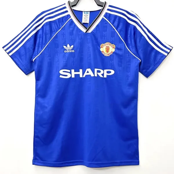 Manchester United 1988/90 Retro Away Jersey Fan Version - Front View Manchester United 1988/90 Retro Away Jersey Fan Version - Front View | KFCOOL