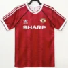 Manchester United 1990/92 Retro Home Jersey Fan Version - Front View Manchester United 1990/92 Retro Home Jersey Fan Version - Front View | KFCOOL