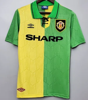 Manchester United 1992/94 Retro Away Jersey Fan Version - Front View Manchester United 1992/94 Retro Away Jersey Fan Version - Front View | KFCOOL