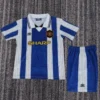 Manchester United 1994/96 Retro Away Kids Kit Fan Version - Front View Manchester United 1994/96 Retro Away Kids Kit Fan Version - Front View | KFCOOL