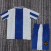 Manchester United 1994/96 Retro Away Kids Kit Fan Version - Back View Manchester United 1994/96 Retro Away Kids Kit Fan Version - Back View | KFCOOL