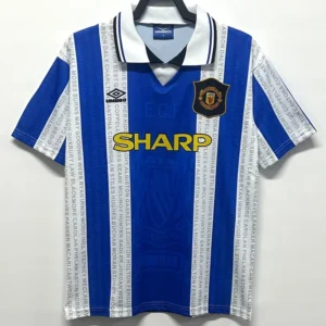Manchester United 1994/96 Retro Away Jersey Fan Version - Front View Manchester United 1994/96 Retro Away Jersey Fan Version - Front View | KFCOOL