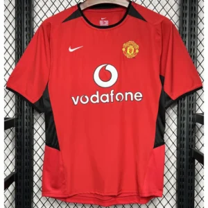 Manchester United 2002/04 Retro Home Jersey Fan Version - Front View Manchester United 2002/04 Retro Home Jersey Fan Version - Front View | KFCOOL