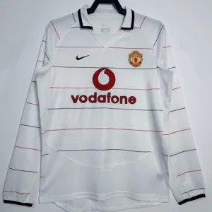 Manchester United 2003/05 Retro Away Long Sleeve Jersey Fan Version - Front View Manchester United 2003/05 Retro Away Long Sleeve Jersey Fan Version - Front View | KFCOOL
