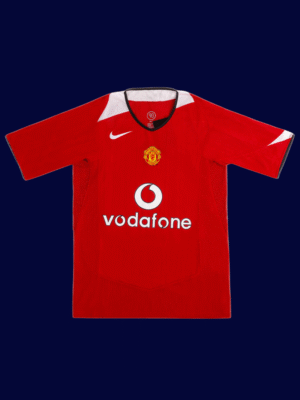 Cristiano Ronaldo #7 Manchester United 2004/06 Retro Home Jersey Fan Version - Front View | KFCOOL