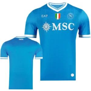 Napoli 2025/26 Home Jersey Fan Version - Front View | KFCOOL