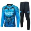 Napoli 2025/26 Half Pull Tracksuit - Front View - KFCool – Football Jerseys & Soccer Kits Store Napoli 2025/26 Half Pull Tracksuit - Front View | KFCOOL