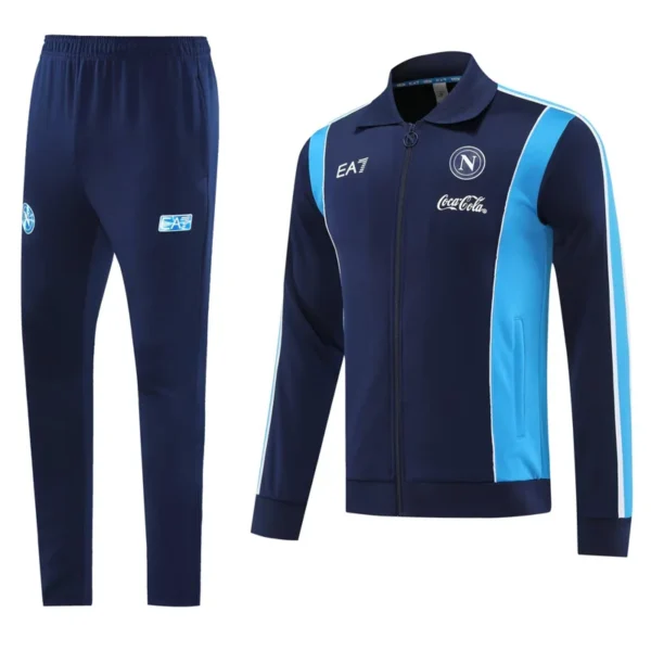 Napoli 2025/26 Jacket Tracksuit - Front View - KFCool – Football Jerseys & Soccer Kits Store Napoli 2025/26 Jacket Tracksuit - Front View | KFCOOL