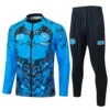 Napoli 2025/26 Blue Jacket Tracksuit - Front View | KFCOOL