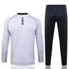 Napoli 2025/26 Grey Blue Jacket Tracksuit - Back View - KFCool – Football Jerseys & Soccer Kits Store Napoli 2025/26 Grey Blue Jacket Tracksuit - Back View | KFCOOL