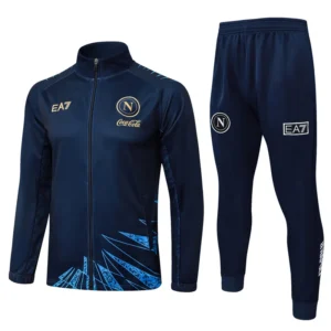 Napoli 2025/26 Royal Blue Jacket Tracksuit - Front View Napoli 2025/26 Royal Blue Jacket Tracksuit - Front View | KFCOOL