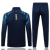 Napoli 2025/26 Royal Blue Jacket Tracksuit - Back View | KFCOOL