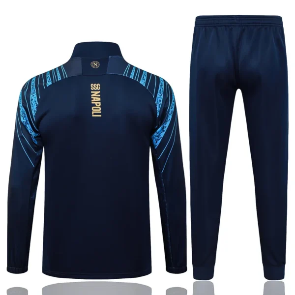 Napoli 2025/26 Royal Blue Jacket Tracksuit - Back View | KFCOOL