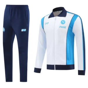 Napoli 2025/26 Blue White Jacket Tracksuit - Front View Napoli 2025/26 Blue White Jacket Tracksuit - Front View | KFCOOL