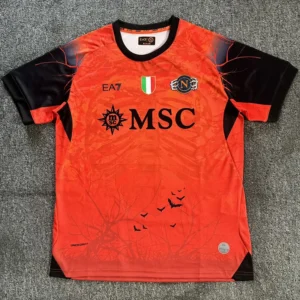 Napoli 2025/26 Orange Jersey Fan Version - Front View | KFCOOL