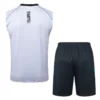 Napoli 2025/26 Grey Blue Sleeveless Shorts - Back View | KFCOOL