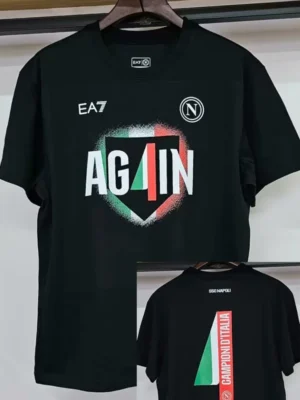 Napoli 2025/26 T-Shirt - Front View Napoli 2025/26 T-Shirt - Front View | KFCOOL
