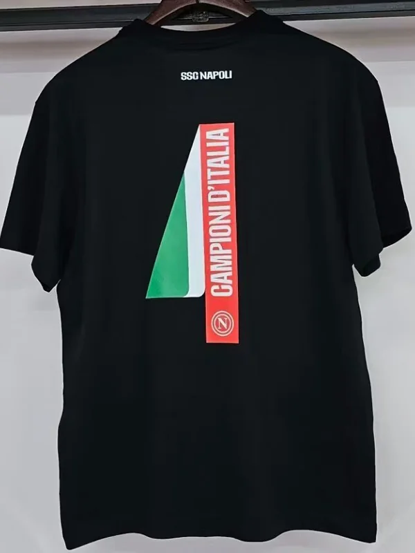 Napoli 2025/26 T-Shirt - Back View - KFCool – Football Jerseys & Soccer Kits Store Napoli 2025/26 T-Shirt - Back View | KFCOOL