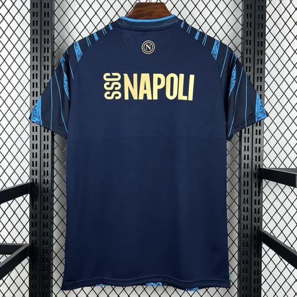 Napoli 2025/26 Royal Blue Training Shirt - Back View | KFCOOL