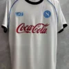 Napoli 2025/26 White Training Shirt - Back View Napoli 2025/26 White Training Shirt - Back View | KFCOOL