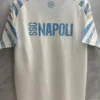 Napoli 2025/26 White Blue Training Shirt - Back View | KFCOOL