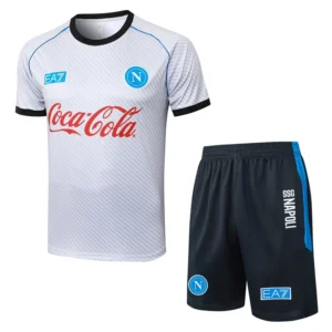Napoli 2025/26 Grey Blue Training Short Suit - Front View Napoli 2025/26 Grey Blue Training Short Suit - Front View | KFCOOL
