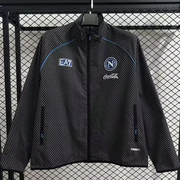 Napoli 2025/26 Windbreaker - Front View - KFCool – Football Jerseys & Soccer Kits Store Napoli 2025/26 Windbreaker - Front View | KFCOOL