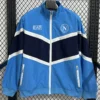 Napoli 2025/26 Blue White Windbreaker - Front View - KFCool – Football Jerseys & Soccer Kits Store Napoli 2025/26 Blue White Windbreaker - Front View | KFCOOL