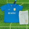 Napoli 2026/27 Home Kids Kit Fan Version - Front View Napoli 2026/27 Home Kids Kit Fan Version - Front View | KFCOOL