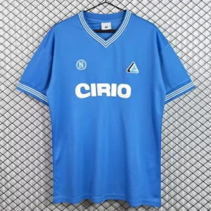 Napoli 1984/85 Retro Home Jersey Fan Version - Front View | KFCOOL
