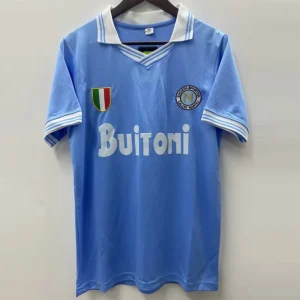 Napoli 1985/86 Retro Special Edition Jersey Fan Version - Front View Napoli 1985/86 Retro Special Edition Jersey Fan Version - Front View | KFCOOL