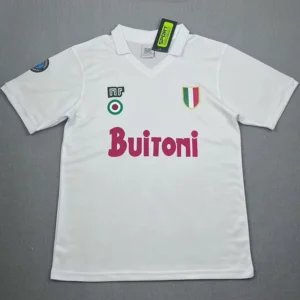Napoli 1987/88 Retro Away Jersey Fan Version - Front View Napoli 1987/88 Retro Away Jersey Fan Version - Front View | KFCOOL