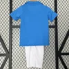 Napoli 1987/88 Retro Home Kids Kit Fan Version - Back View Napoli 1987/88 Retro Home Kids Kit Fan Version - Back View | KFCOOL