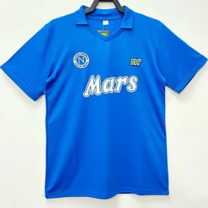 Napoli 1988/89 Retro Home Jersey Fan Version - Front View Napoli 1988/89 Retro Home Jersey Fan Version - Front View | KFCOOL