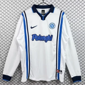 Napoli 1997/98 Retro Away Long Sleeve Jersey Fan Version - Front View Napoli 1997/98 Retro Away Long Sleeve Jersey Fan Version - Front View | KFCOOL