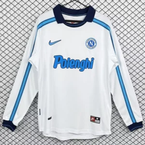 Napoli 1998/99 Retro Away Long Sleeve Jersey Fan Version - Front View | KFCOOL