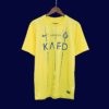 Cristiano Ronaldo #7 Al Nassr 2023/24 Home Jersey Fan Version - Front View Cristiano Ronaldo #7 Al Nassr 2023/24 Home Jersey Fan Version - Front View | KFCOOL
