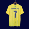 Cristiano Ronaldo #7 Al Nassr 2023/24 Home Jersey Fan Version - Back View Cristiano Ronaldo #7 Al Nassr 2023/24 Home Jersey Fan Version - Back View | KFCOOL