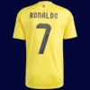 Cristiano Ronaldo #7 Al Nassr 2025/26 Home Jersey Fan Version - Back View Cristiano Ronaldo #7 Al Nassr 2025/26 Home Jersey Fan Version - Back View | KFCOOL