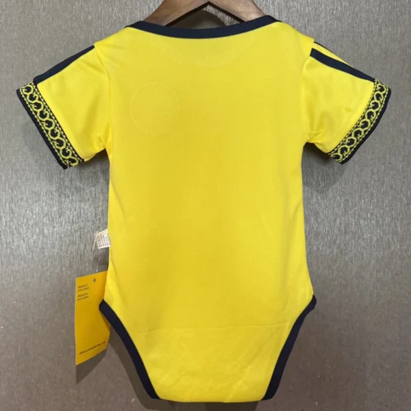 Al Nassr 2026/27 Home Baby Bodysuit - Back View | KFCOOL